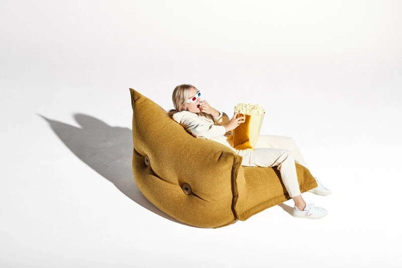 Fatboy The BonBaron Sherpa Lounge Chair, Cider 6 Fatboy The BonBaron Sherpa Lounge Chair, Cider - Image 4