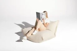 Fatboy The BonBaron Sherpa Lounge Chair, Ecru -Fatboy Sales Store 01FATBOY the BonBaron sherpa ecru Masterpiece 01 104941