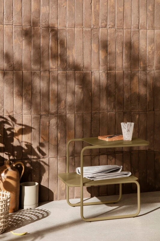 Ferm LIVING Level Side Table, Olive 5 Ferm LIVING Level Side Table, Olive - Image 3