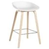 HAY About A Stool AAS32, Soaped Oak - White -Fatboy Sales Store 1001HAY iso