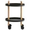 Normann Copenhagen Block Table Trolley, Round, Black -Fatboy Sales Store 1006NormannCopenhagen iso19 TH