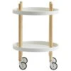 Normann Copenhagen Block Table Trolley, Round, White -Fatboy Sales Store 1007NormannCopenhagen iso19 TH
