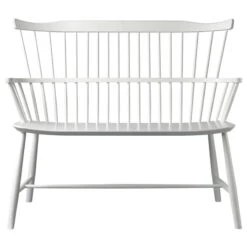 FDB Møbler J52D Bench, White