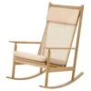 Warm Nordic Swing Rocking Chair, Oak - Natural Leather -Fatboy Sales Store 1025WarmNordic AK
