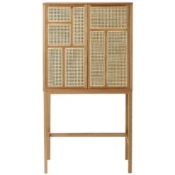 Design House Stockholm Air Cabinet, Oak - Cane