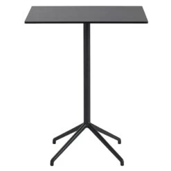 Muuto Still Cafe Bar Table 75 X 65 Cm, H. 95 Cm, Black