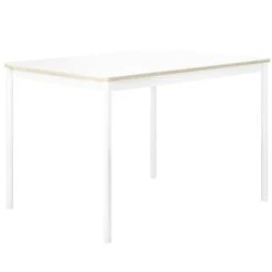 Muuto Base Table 140 X 80 Cm, Laminate With Plywood Edges