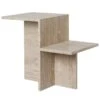 Ferm LIVING Distinct Side Table, Travertine -Fatboy Sales Store 1168FermLiving 19 TH