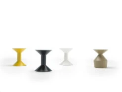 Viccarbe Shape Low Table O, Matt Black -Fatboy Sales Store 116Viccarbe AK