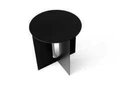 MENU Androgyne Side Table, 40 Cm, Black -Fatboy Sales Store 1180539 Androgyne Side Table Steel Base Black 3