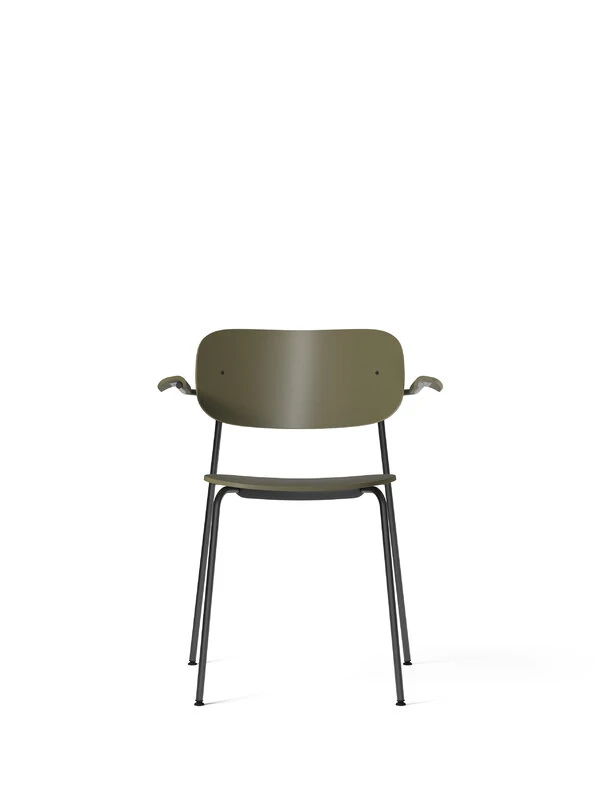 MENU Co Chair With Armrests, Olive - Image 3