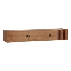 Woud Array Sideboard 150 Cm, Wall-mounted, Walnut