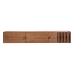 Woud Array Sideboard 150 Cm, Wall-mounted, Walnut -Fatboy Sales Store 120433 Array wall walnut exposed 2