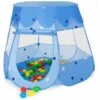 Play Tent With 100 Balls For Kids - Kids Pop Up Tent, Kids Tent, Pop Up Play Tent - Blue -Fatboy Sales Store 12235675 1