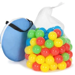 Play Tent With 100 Balls For Kids - Kids Pop Up Tent, Kids Tent, Pop Up Play Tent - Blue -Fatboy Sales Store 12235675 3