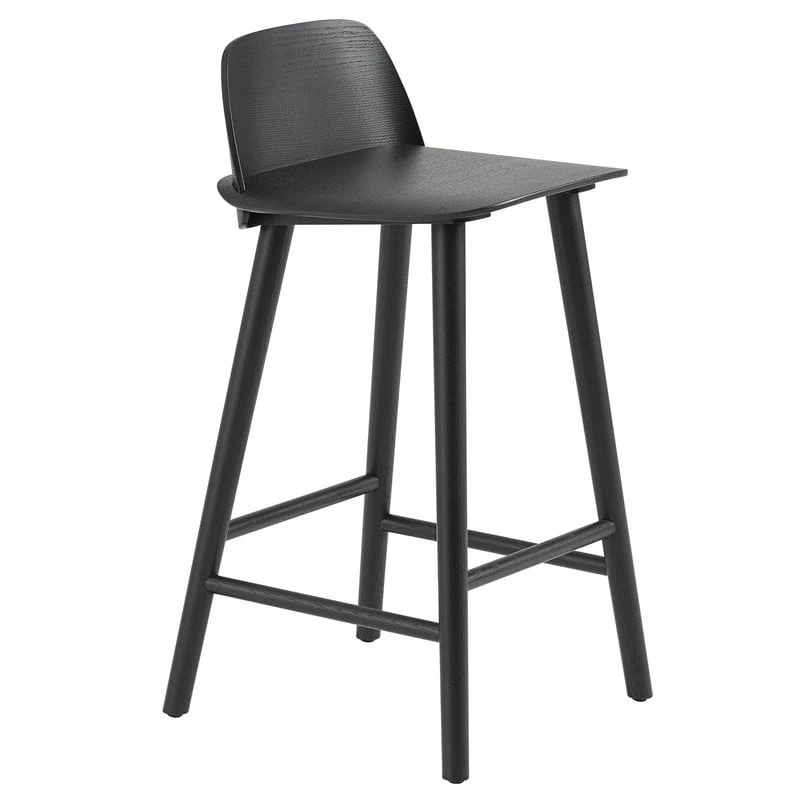 Muuto Nerd Counter Stool, 65 Cm, Black 3 Muuto Nerd Counter Stool, 65 Cm, Black