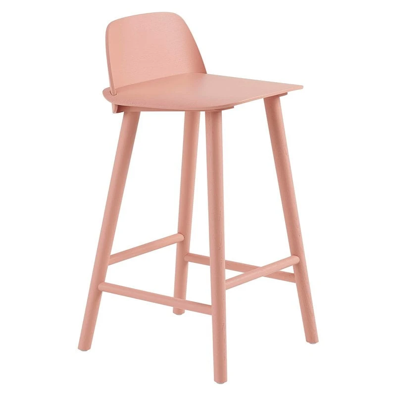 Muuto Nerd Counter Stool, 65 Cm, Tan Rose 3 Muuto Nerd Counter Stool, 65 Cm, Tan Rose
