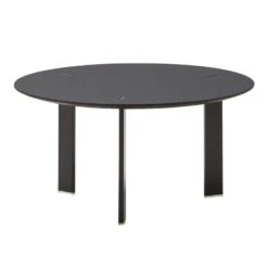 Viccarbe Ryutaro Low Table, 60 Cm, Black
