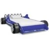 Children's Race Car Bed 90x200 Cm Blue VidaXL -Fatboy Sales Store 13649632 1