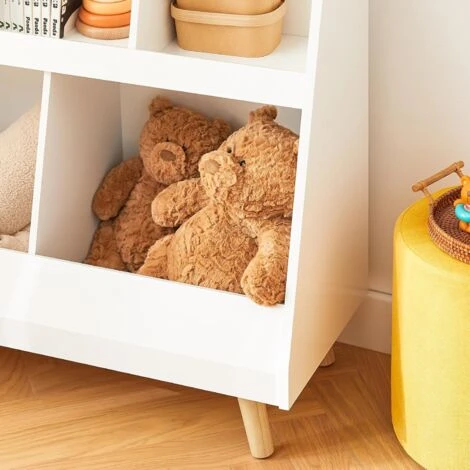 SoBuy Children Kids Bookcase Book Shelf Storage Display Rack Organizer Holder,KMB19-W 7 SoBuy Children Kids Bookcase Book Shelf Storage Display Rack Organizer Holder,KMB19-W - Image 5