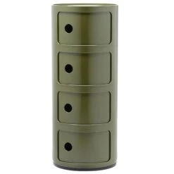 Kartell Componibili Storage Unit, 4 Modules, Green
