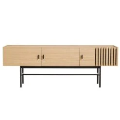 Woud Array Low Sideboard 150 Cm, Oak