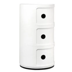 Kartell Componibili Storage Unit, 3 Modules, White -Fatboy Sales Store 154Kartell iso