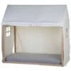 Bed House Cover 150x80x140 Cm White CHILDHOME -Fatboy Sales Store 15858223 1