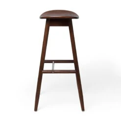 Massproductions Icha Bar Stool, 65 Cm, Walnut Stained Beech -Fatboy Sales Store 15Massproduction18 TH