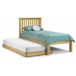 Premium Pine Finish Hideaway Shaker Style Low Foot End Bed - 2 X Single 3ft (90cm)