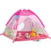 Relaxdays Play Tent For Girls, Fairy Castle Playhouse For Indoor And Outdoor Use, HWD 90x118x115 Cm, Pink -Fatboy Sales Store 16118756 1