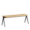 HAY Pyramid Bench 11, Black - Lacquered Oak -Fatboy Sales Store 16Pyramid HV