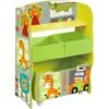 Kid Safari Storage Shelf With Toybox - Green Bins -Fatboy Sales Store 17792270 1