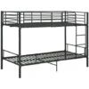 Bunk Bed Black Metal 90x200 Cm VidaXL 1 Bunk Bed Black Metal 90x200 Cm VidaXL -Fatboy Sales Store 18890130 1