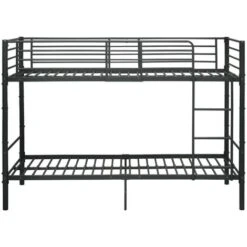 Bunk Bed Black Metal 90x200 Cm VidaXL -Fatboy Sales Store 18890130 4
