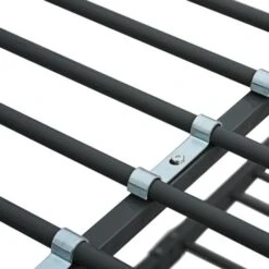 Bunk Bed Black Metal 90x200 Cm VidaXL -Fatboy Sales Store 18890130 5