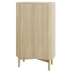Northern Loud Cabinet,tall, Light Oak