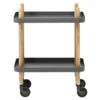 Normann Copenhagen Block Table Trolley, Dark Grey -Fatboy Sales Store 190NormannCopenhagen iso