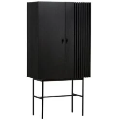 Woud Array Highboard, Black