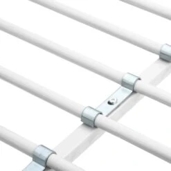 Bunk Bed With Table Frame White Metal 90x200 Cm VidaXL -Fatboy Sales Store 19869932 5