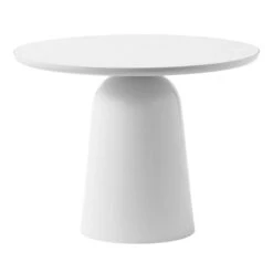 Normann Copenhagen Turn Side Table 55 Cm, Warm Grey