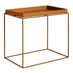 HAY Tray Table Large Rectangular, Toffee