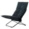 Woodnotes K Chair, Narrow, Matt Black Tubular Base, Black -Fatboy Sales Store 1 Woodnotes K 20 TH