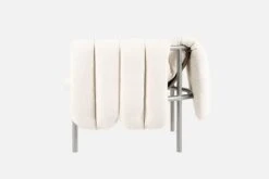 Hem Puffy Lounge Chair, Natural - Stainless Steel -Fatboy Sales Store 20191PuffyNatural StainlessSteel03 2048x2048