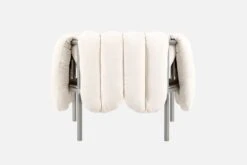 Hem Puffy Lounge Chair, Natural - Stainless Steel -Fatboy Sales Store 20191PuffyNatural StainlessSteel04 2048x2048