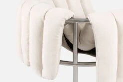 Hem Puffy Lounge Chair, Natural - Stainless Steel -Fatboy Sales Store 20191PuffyNatural StainlessSteel05 2048x2048