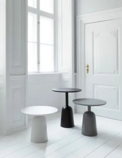 Normann Copenhagen Turn Side Table 55 Cm, Warm Grey -Fatboy Sales Store 2020 Normann Copenhagen Turn Table 1