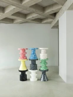 Normann Copenhagen Bit Stool, Black - Multi -Fatboy Sales Store 2022 Bit Stool Cone Stack Group 04