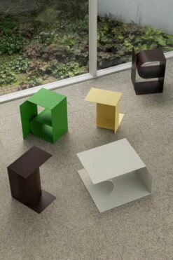 Hem Glyph Alpha Side Table, Grey White -Fatboy Sales Store 2022 May Hem Van Schijndel House Erik Lefvander 0525