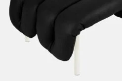 Hem Puffy Ottoman, Black Leather - Cream Steel -Fatboy Sales Store 20354PuffyOttomanBlackLeatherCreamPC02 081ea5c9 3f48 4f0e b678 07f8029bd82b 2048x2048